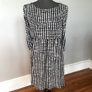 Black and White Dress